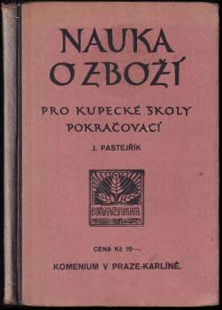 Nauka o zboží pro kupecké školy pokračovací