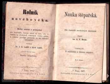E. V Řičák: Nauka štěpařská