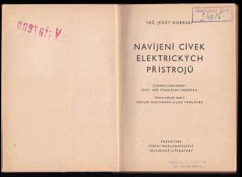 Jerzy Dobrski: Navíjení cívek elektrických přístrojů
