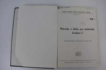 František Drastík: Návody a úlohy pro technické kreslení I. : určeno pro posl fak. strojní.