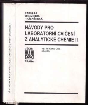 Návody pro laboratorní cvičení z analytické chemie II