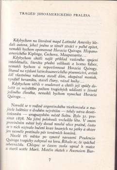 Horacio Quiroga: Návrat anakondy