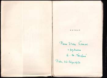 Anna Maria Tilschová: Návrat