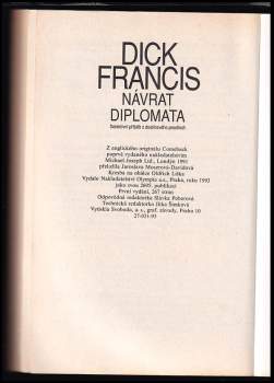 Dick Francis: Návrat diplomata