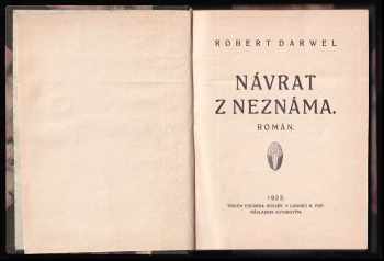 Robert Darwel: Návrat z neznáma