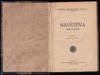 Jan Osten: Návštěva a jiné povídky