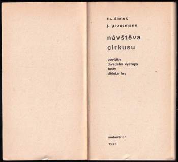 Miloslav Šimek: Návštěva cirkusu