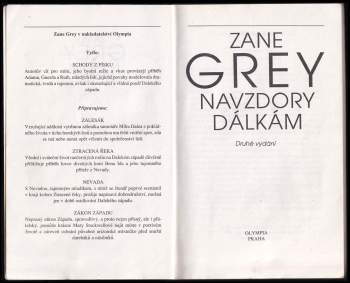 Zane Grey: Navzdory dálkám