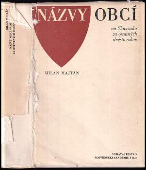 Názvy obcí na Slovensku za ostatných dvesto rokov
