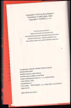 J. D. Robb: Nebezpečné známosti
