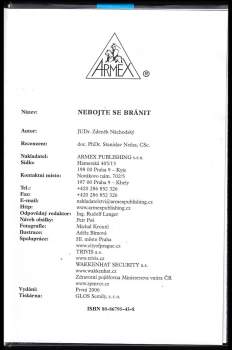 Zdeněk Náchodský: Nebojte se bránit