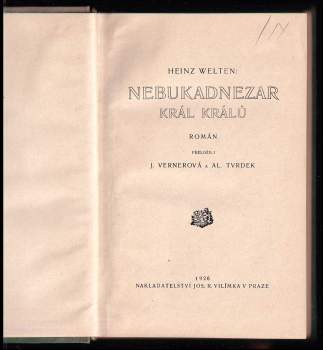 Heinz Welten: Nebukadnezar