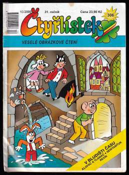 V bludišti času - Čtyřlístek 306