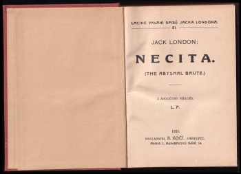 Jack London: Necita, Boj, Jerry z ostrovů 1+2