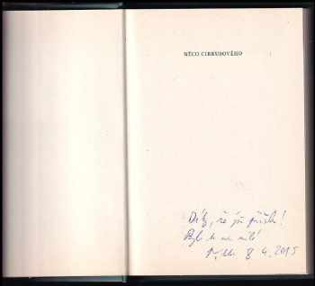 Viktor Špaček: Něco cirkusového