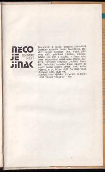 Ondřej Neff: Něco je jinak