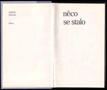Joseph Heller: Něco se stalo