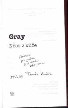 Alasdair Gray: Něco z kůže