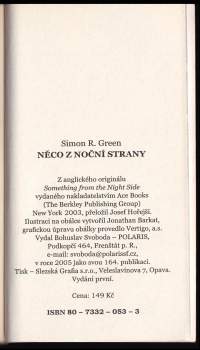 Simon R Green: Něco z Noční strany