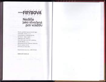 Zdena Frýbová: Neděle jako stvořená pro vraždu
