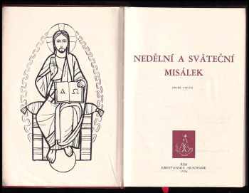 Nedělní a sváteční misálek