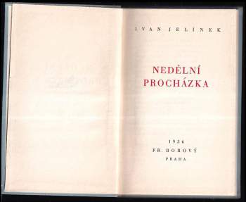 Ivan Jelínek: Nedělní procházka
