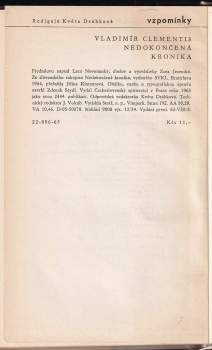 Ladislav Novomeský: Nedokončená kronika