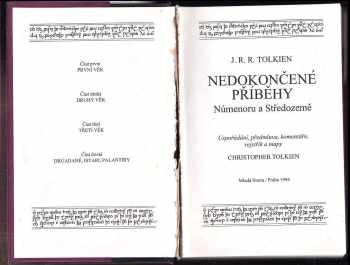 J. R. R Tolkien: Nedokončené příběhy Númenoru a Středozemě