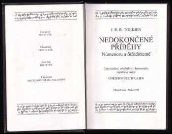 J. R. R Tolkien: KOMPLET 7X TOLKIEN Hobit, aneb, Cesta tam a zase zpátky +  Společenstvo prstenu + Dvě věže +  Návrat krále +  Silmarillion + Nedokončené příběhy Númenoru a Středozemě + J.R.R. Tolkien - životopis