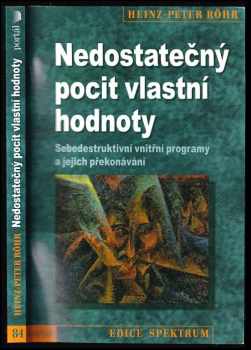 Nedostatečný pocit vlastní hodnoty