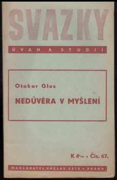 Nedůvěra v myšlení