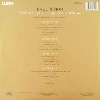 Paul Simon: Negotiations And Love Songs (1971-1986) (2xLP)