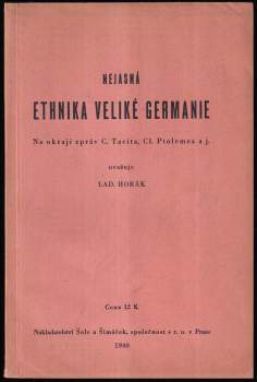 Nejasná ethnika Veliké Germanie