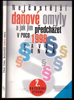 Nejčastější daňové omyly a jak jim předcházet v roce 1998