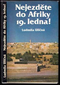 Nejezděte do Afriky 19. ledna!