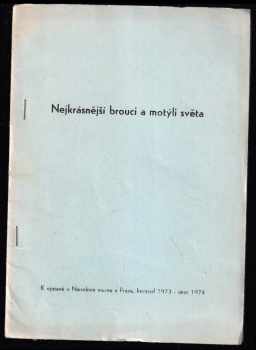 Pavel Mikula: Nejkrásnější brouci a motýli světa