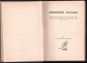 Vilém Veselý: Nejkrásnější povolání