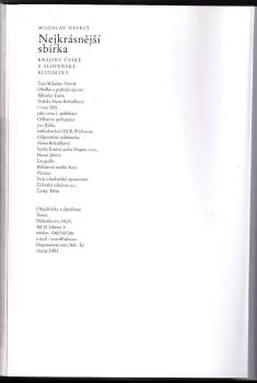 Miloslav Nevrlý: Nejkrásnější sbírka