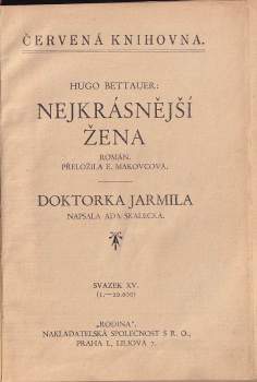 Hugo Bettauer: Nejkrásnější žena