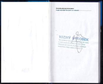 Charles Bukowski: Nejkrásnější ženská ve městě