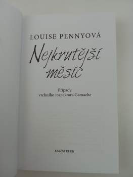 Louise Penny: Nejkrutější měsíc