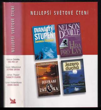 Nelson DeMille: Nejlepší světové čtení : Hra pro lvy + Jestřábí zátoka + Dvanáctý stupeň + Jezero Duchů