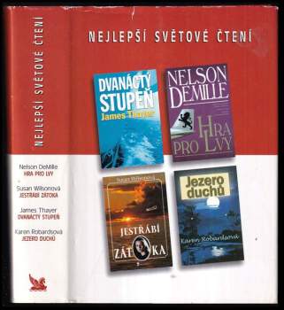 Nejlepší světové čtení : Hra pro lvy + Jestřábí zátoka + Dvanáctý stupeň + Jezero Duchů