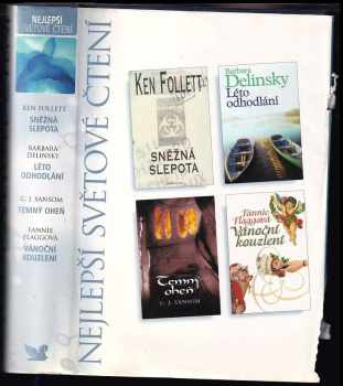 Nejlepší světové čtení : Sněžná slepota + Léto odhodlání + Temný oheň + Vánoční kouzlení