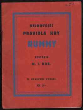 Nejnovější pravidla hry rummy