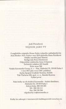 Jodi Picoult: Nejsem jako vy