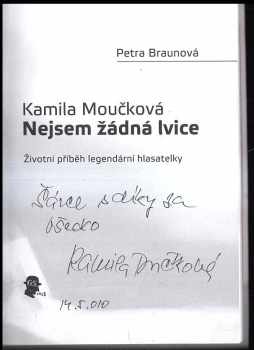 Petra Braunová: Nejsem žádná lvice : životní příběh legendární hlasatelky