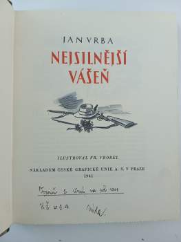 Jan Vrba: Nejsilnější vášeň