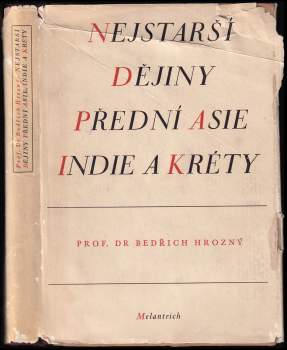 Nejstarší dějiny Přední Asie, Indie a Kréty