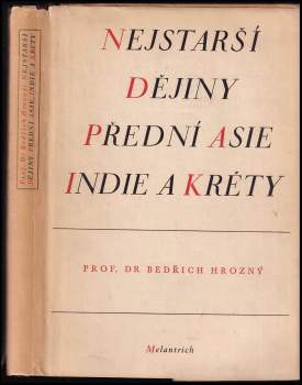Nejstarší dějiny Přední Asie, Indie a Kréty